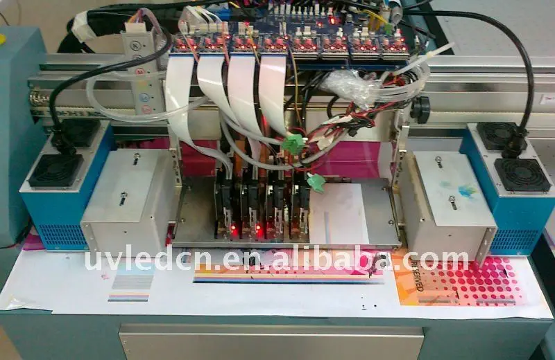 UV LED inkjet printing application
