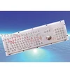 Stainless steel PC Keyboard with Trackball for self-service terminal,internet kiosk,industrial control,medical device