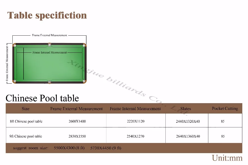 Table 9. Chinese Pool Размеры. Chinese Pool Table Размеры Луз. Chinese Pool Размеры Луз.