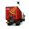 Smart lock with GPS tracking for container cargo shipments and anti-loss systems