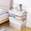Wholesale home use pp material large tote boxes bins tubs plastic storage container