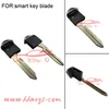 New Black End Smart Key brass blade Keyless Remote Blades Valet Ignition Inserts