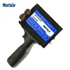 Handheld portable inkjet printer for plastic bag date time coding