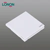 Energy Saving retro square remote light one gang one way PC wall switch