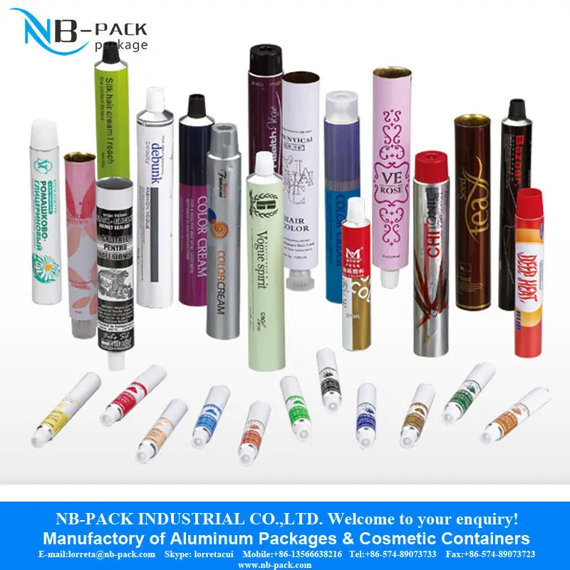 Industry Superglue Shoe Glue No.502 Glue Collapsible Aluminum Packaging Tube