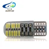 Auto Parts White Car 168 Led 24smd Canbus Silicone Lamp Led Interior Warning Light Bulb 12V Error free T10