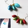 2017 SENFAI factory wholesale custom statement christmas bulb necklace