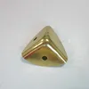 Metal Oval Twist Bag Lock, 21mm x 37mm Brushed Brass Flap Purse Bag Lock