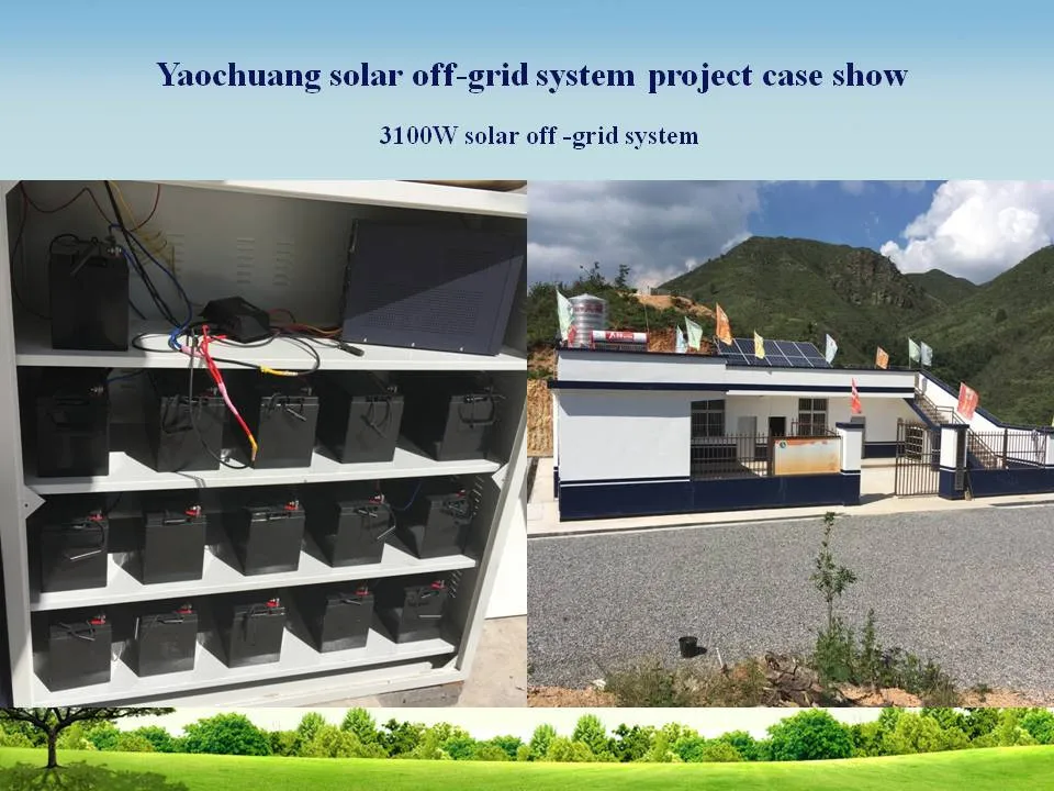 3100W off grid project