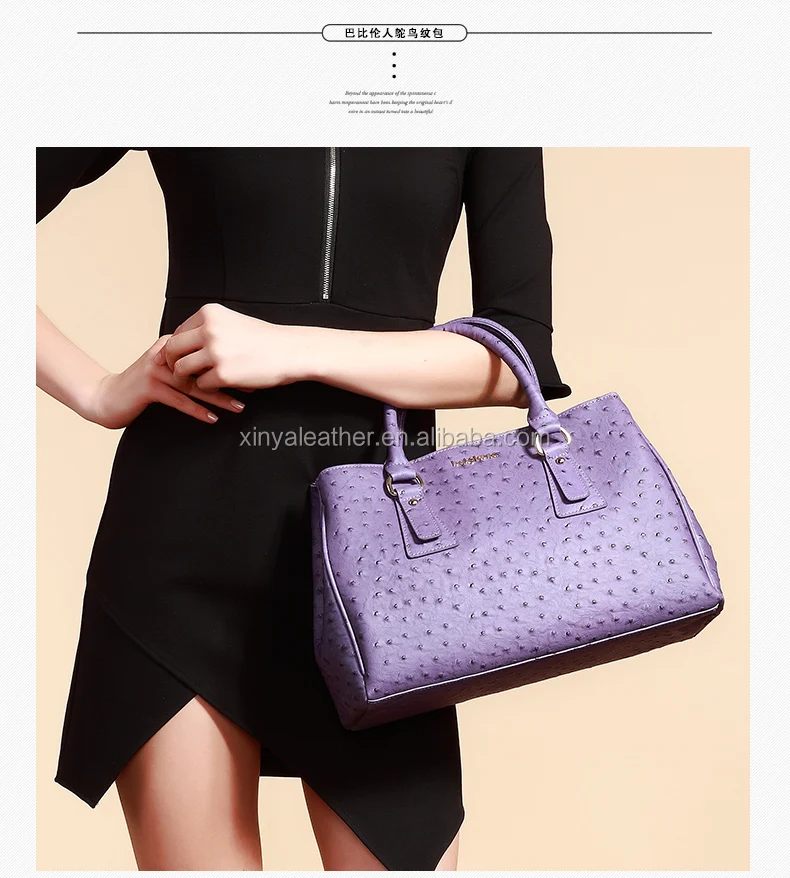 Genuine Ostrich Leather Handbags Genuine Ostrich Leather Handbags