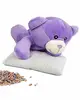 Hot sale wholesale factory cherry stone/flaxseed/millet seed/grape seed stuffed plush heat toy microwave toy removable heat bag