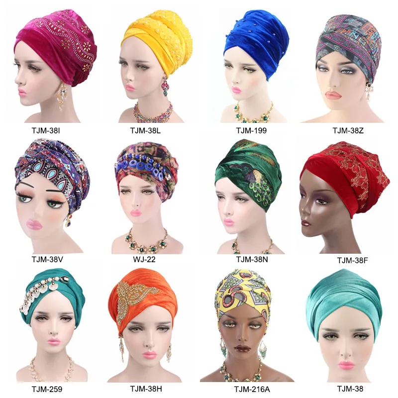 Wholesale Multi Usages Headscarf African Long Head Wrap Plain Solid Color Cotton Head Scarf 2681