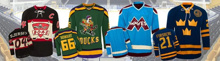 custom mighty ducks movie jersey