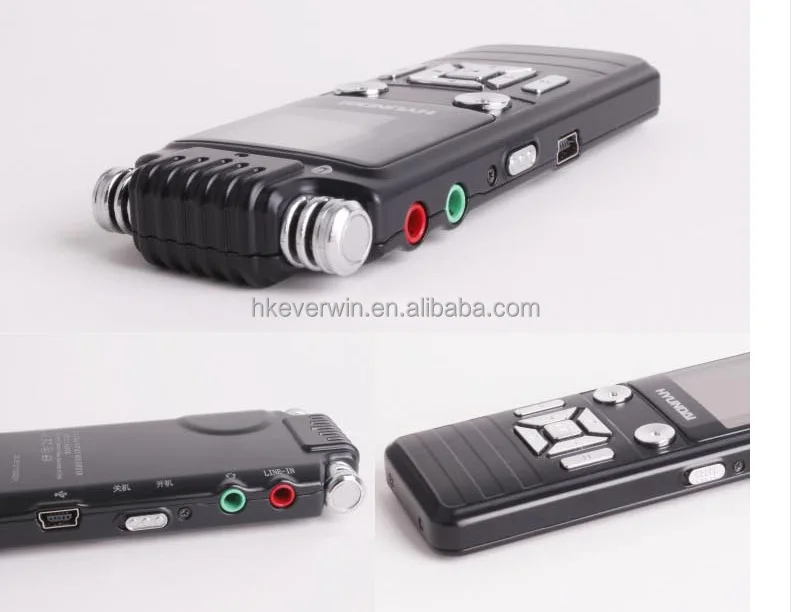 Dual Core Stereo Noise Reduction Digital Voice Recorder High Quality