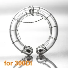 Professional 300ws Photo Studio Ring Flash Lamp Bulb Studio Flash Lamp Light Ring Flash Tube For Strobe Free Shipping