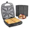 CE GS ROHS CB approved Detachable and Removable 3 in 1 4 slice Stainless steel Sandwich Maker