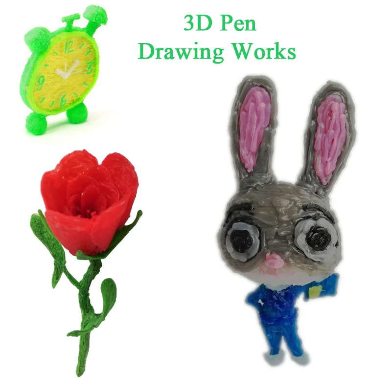 3D Pen Drawing Works 2