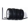 Smart folding tire rack steel garage tire hook with power coating finish