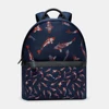 2018 best seller stylish popular custom college fish print designer leather bags backpack men
