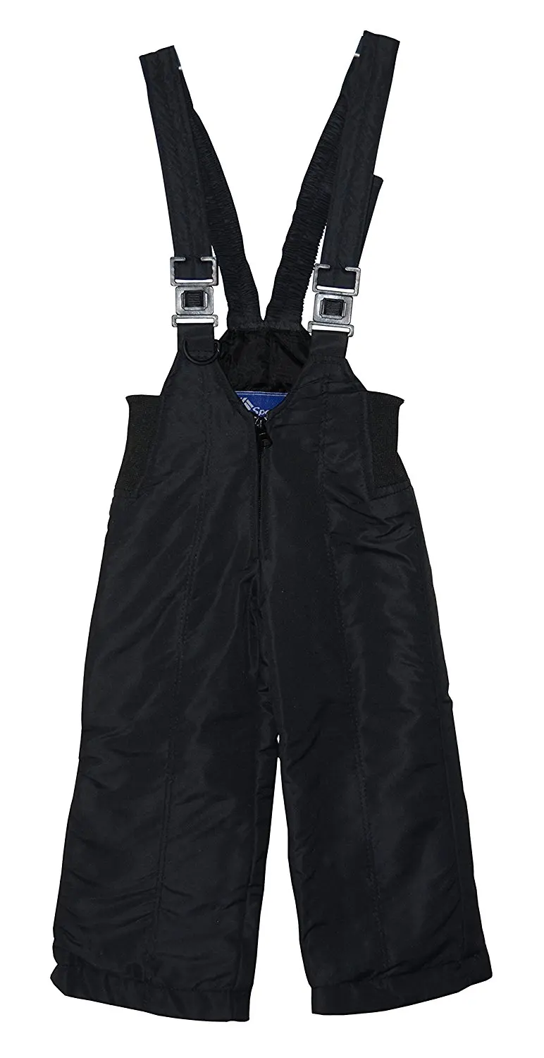 Pulse Little Girls Toddler Insulated Snow Bib Overalls