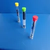 PC PVC ABS clear hard transparent cheap plastic packing tube pipe with cap