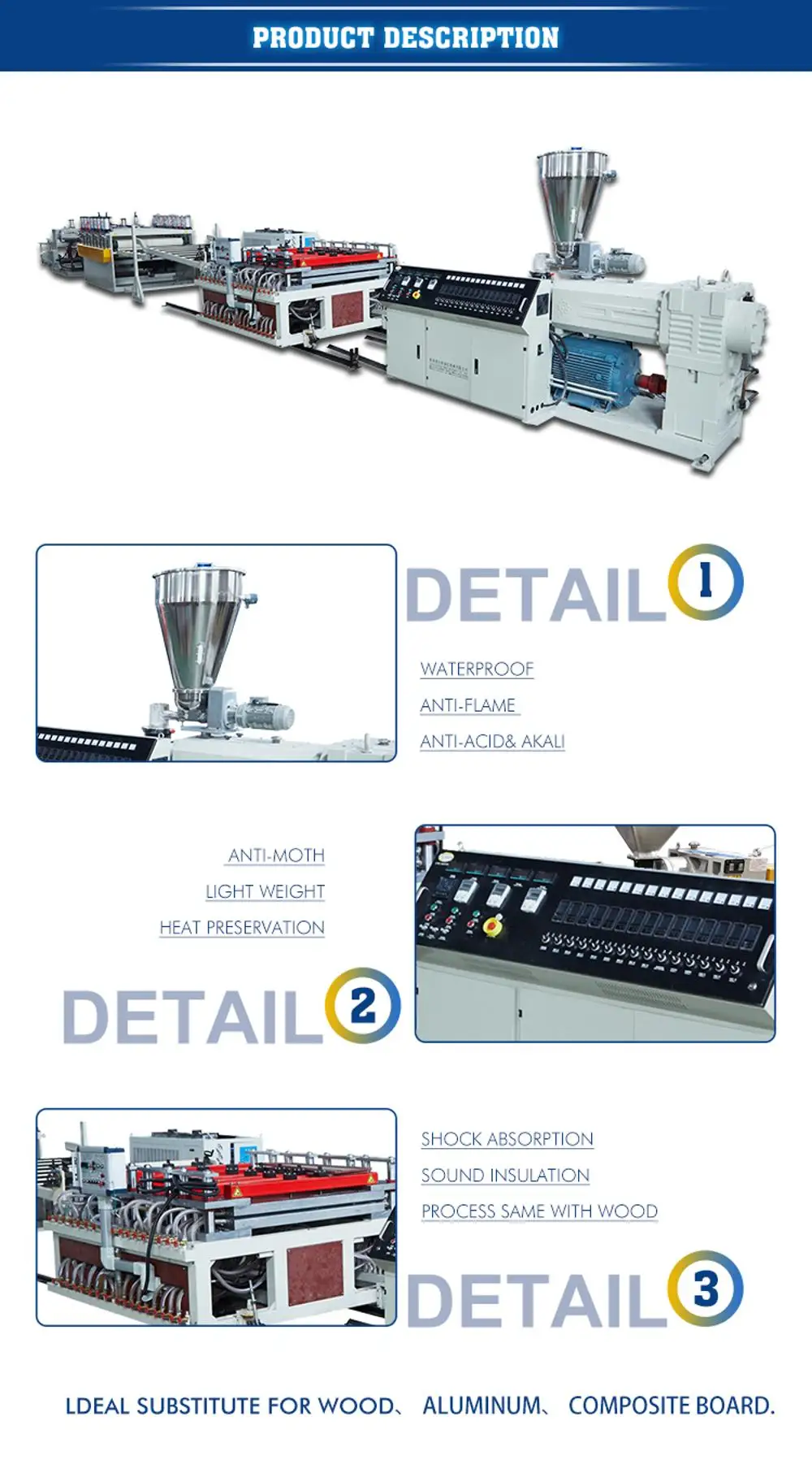 Pvc Twin Extruder Free Foam Sheet Production Line Plastic Foam Board