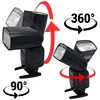 Mcoplus MT-600SC External Led Flash Speedlite GN60 ETTL HSS 1/8000s 2.4G RT Selfie Light For Canon