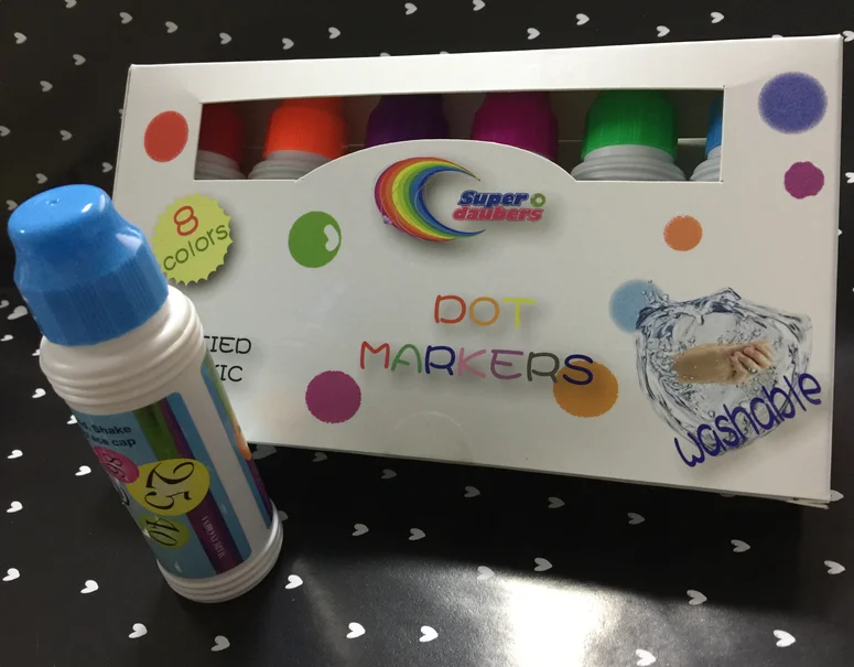 Wholesale Big Dot Dab Pen Bingo Dabbers Sponge Marker Bingo Ink Daubers
