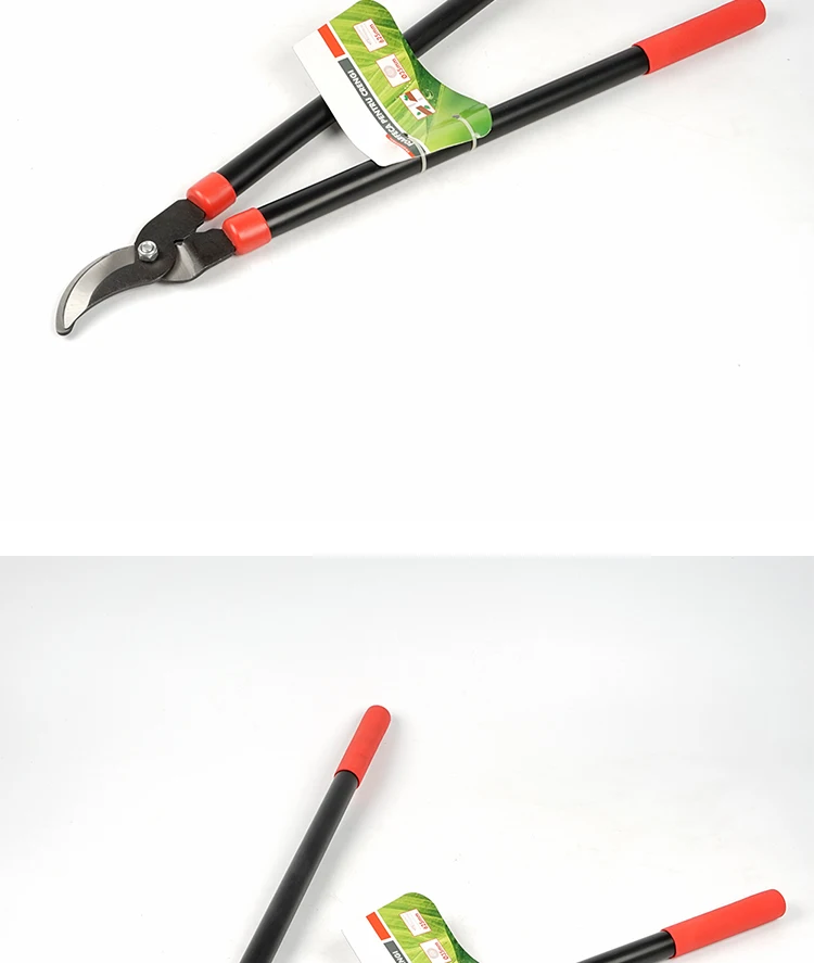 Agriculture high quality 50# Steel hand tool garden secateurs LONG-ARM TREE PRUNER scissors Pruner