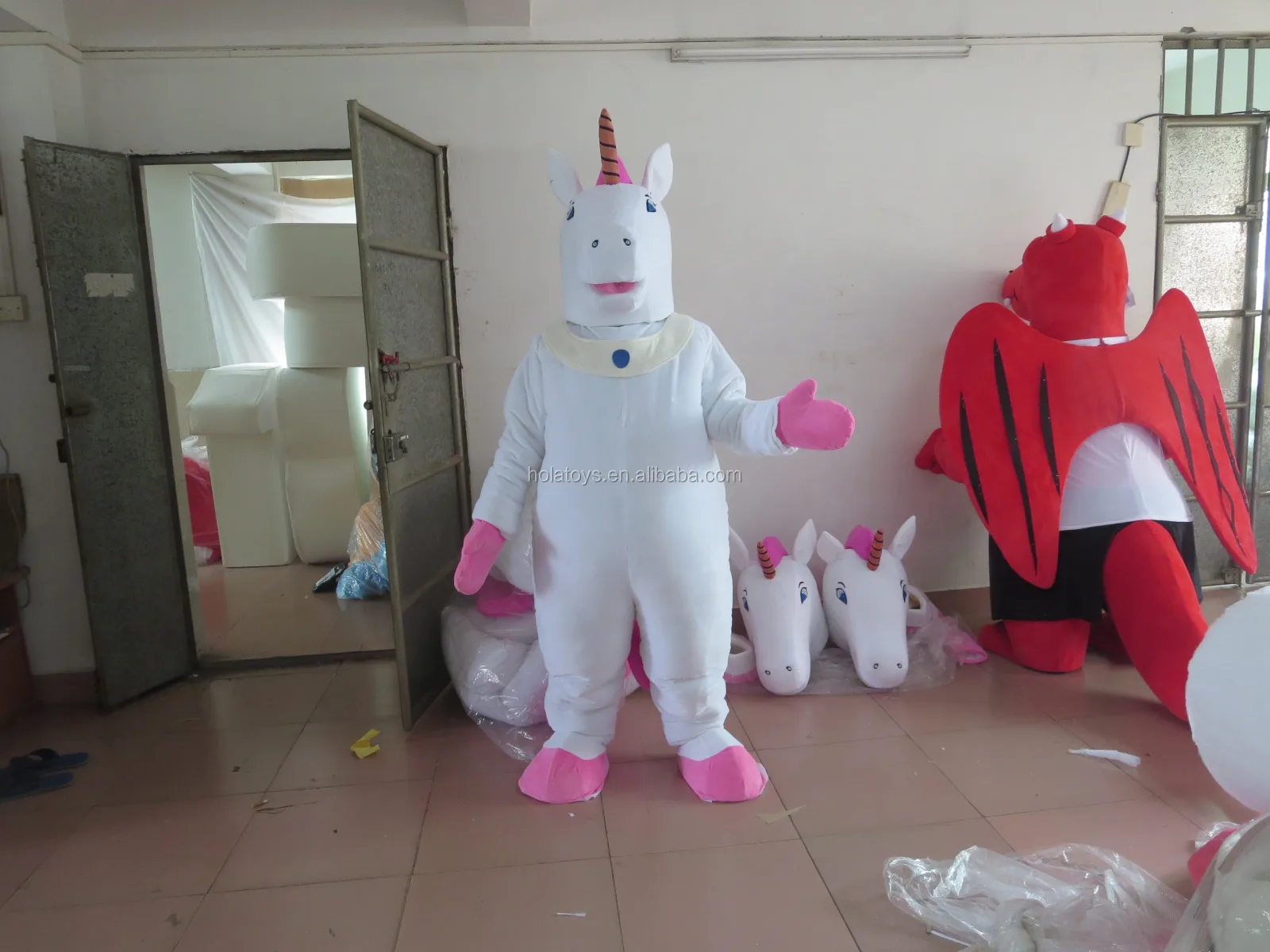 Blue Whale Mascot Costume for Adult - Unisex, Digital Printing