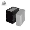 80x37 gray black aluminium extrusion die cast enclosure case