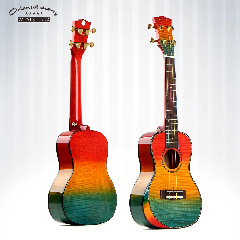 New Arrival All Maple 24 Inch Colorful Concert Ukulele W D14 Uk24 Buy   HTB1oT4He4SYBuNjSspjq6x73VXaR 