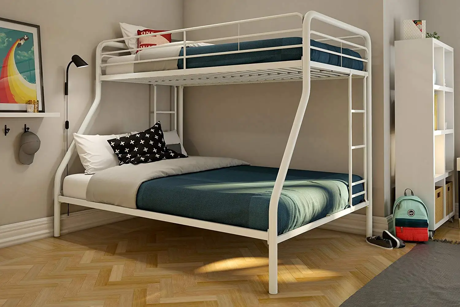 Двухъярусная кровать Twin/Full Bunkbed (Metal)