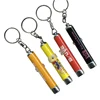 Advertising logo mini flashlight led projector keychain