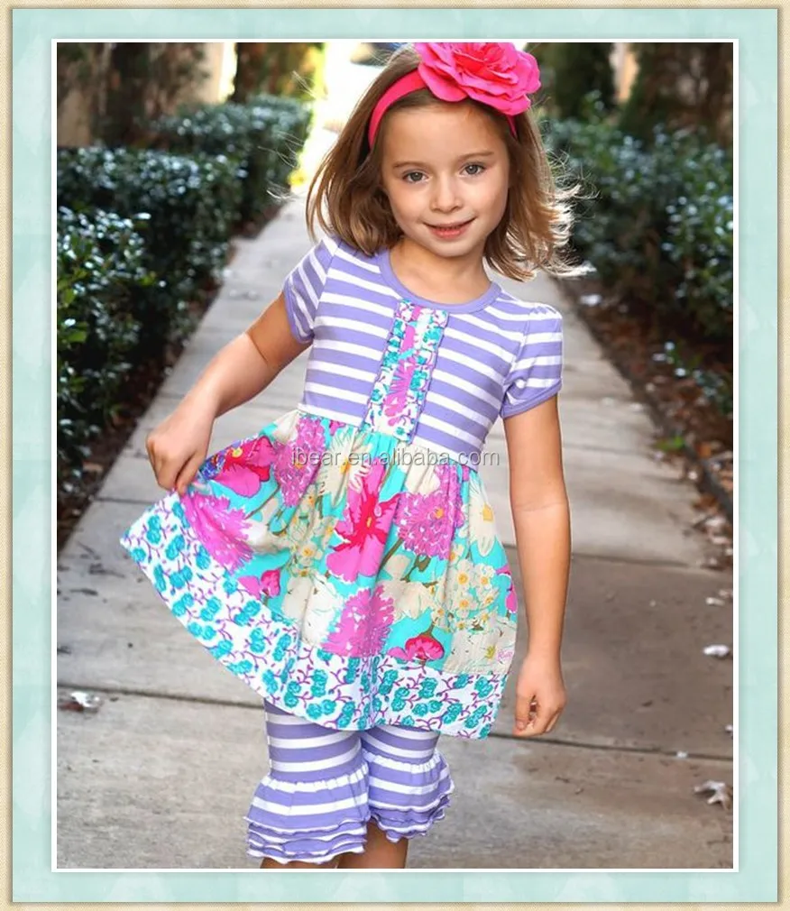 Toddler Easter Outfit 2017 Girls Boutique Remake Clothing Sets Spring Wholesale Children's ...