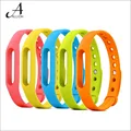 New 2016 Colorful Silicone Xiao mi Wrist Band Bracelet Wrist Strap For Xiaomi Miband Mi band