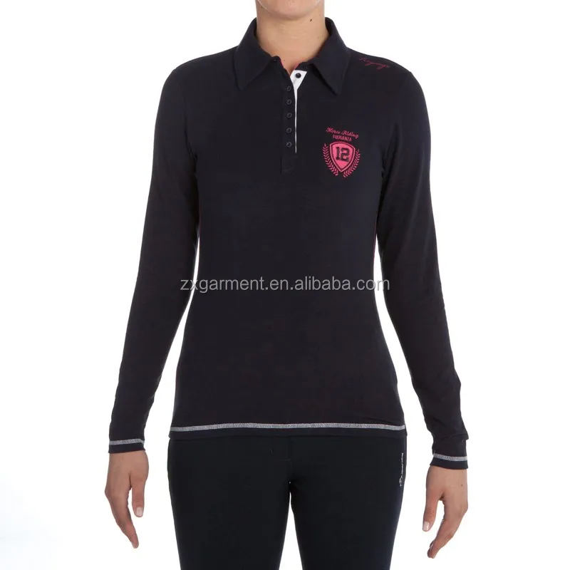 Lady Horse Riding Long Sleeve Jersey Buy Long Sleeve Jersey,Lady
