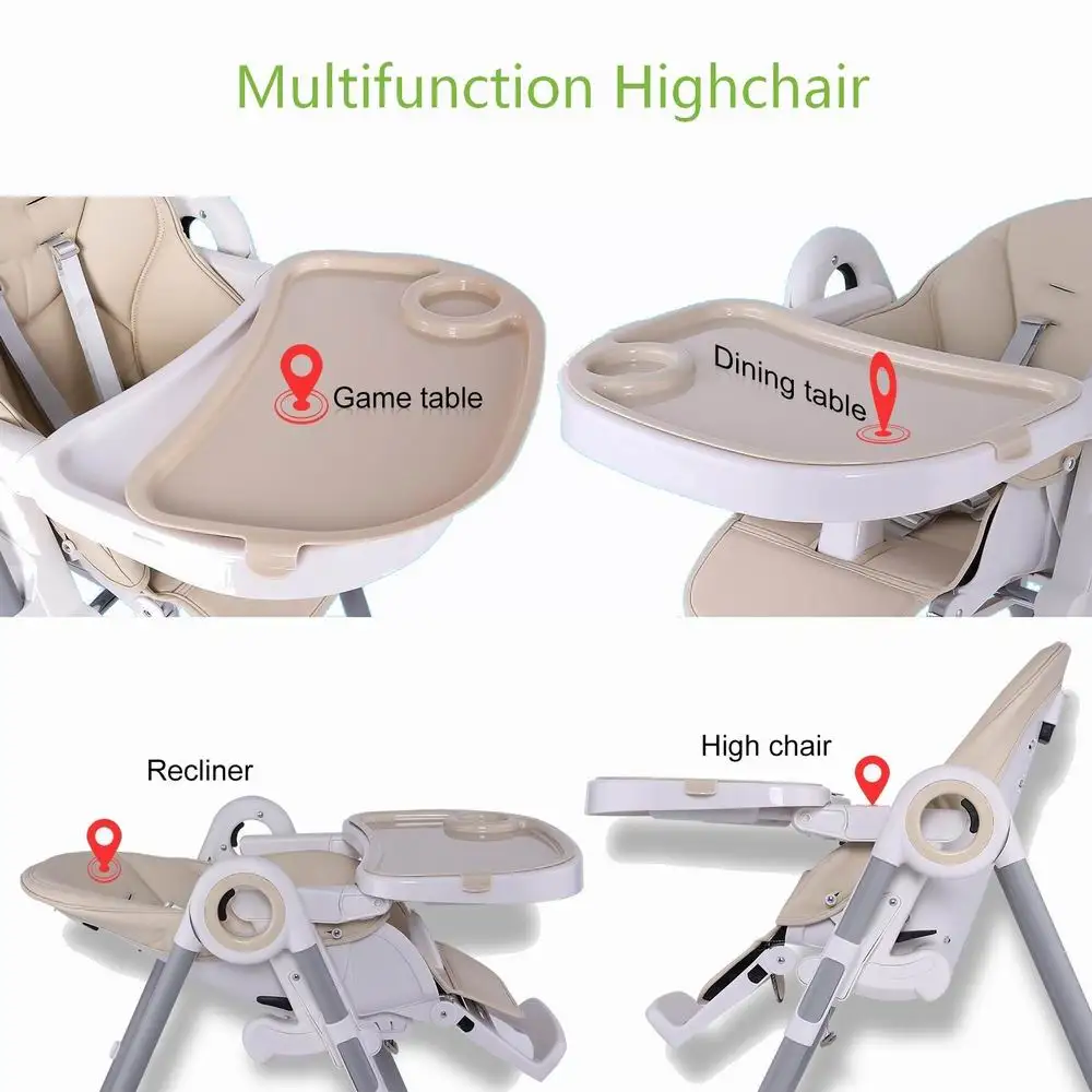 En14988 Passed Adjustable Baby Chair Baby Connection High Chair Chair