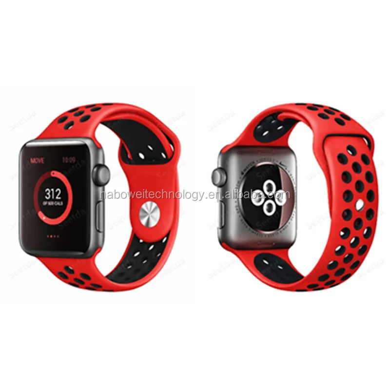 38mm/ 42m watchband For Apple Watch , For Apple Watch Strap, For Silicone Apple Watch Band