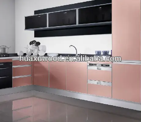 High light UV board overall kitchen cabinet