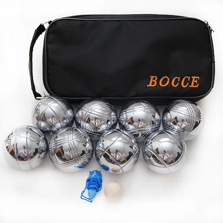 Classic Metal Petanque Bocce Balls Boules Set Buy 6 Metal Bocce Set