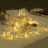10PCS Christmas Tree Decoration House Style LED Fairy String Light