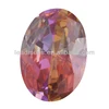 multicolored oval cut precious stones cubic zirconia gemstone CZ synthetic stone gems beads for jewelry making