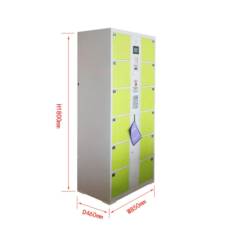 Commercial furniture for supermarket use barcode electronic storage cabinet