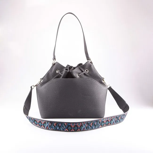 4961-High quality hot sale ladies designer new material drawstring bag guangzhou factory 2016