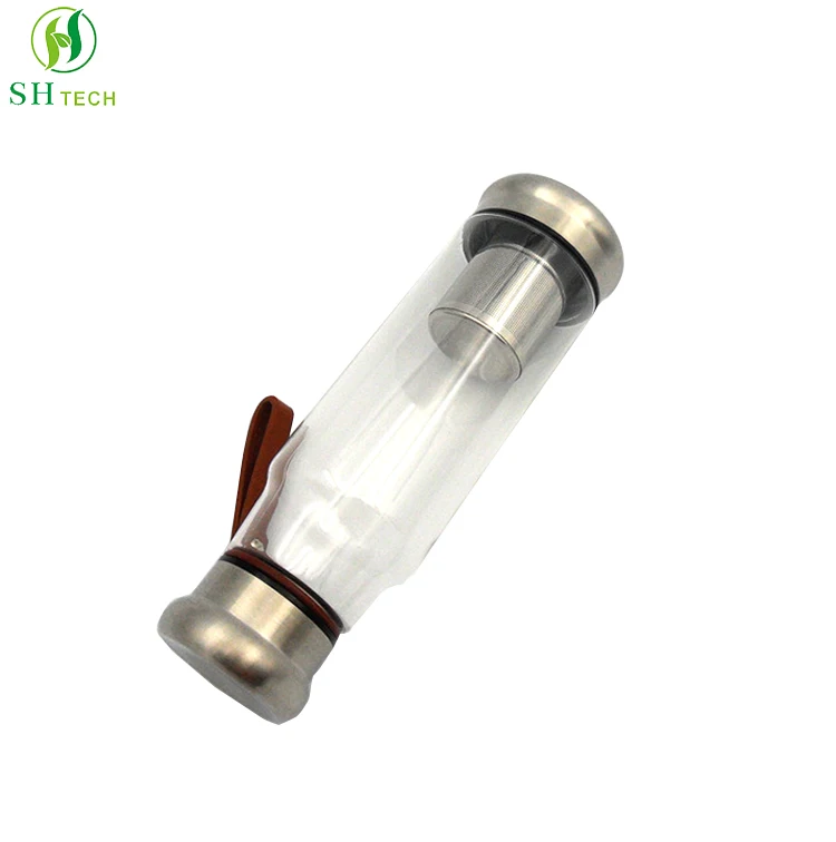 18OZ plastic water bottle plastic cup with stainless steel