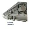 Factory price aluminum profile automatic telescopic sliding glass door