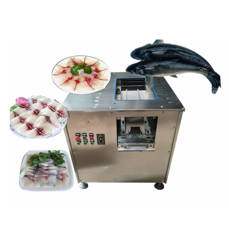 Factory Supply Automatic Fish Filleting Cutting Slicing Machine For