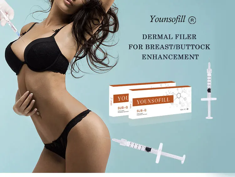 Younsofill Factory Price With Small MOQ Hyaluronic Acid Buttock Brest Injec...