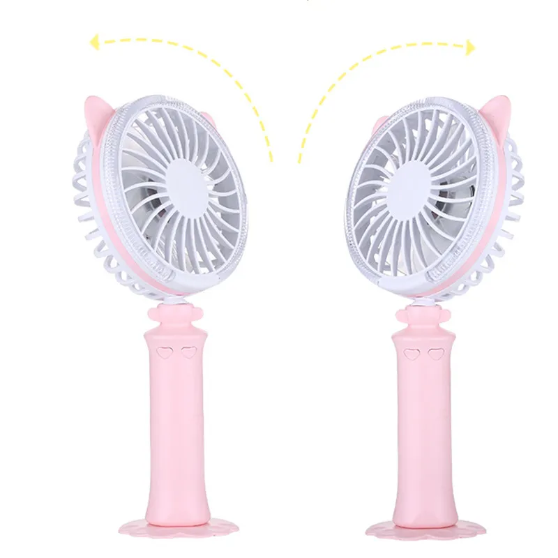 Most Popular Korea Market Portable Handy Rechargeable Mini Fan Summer 